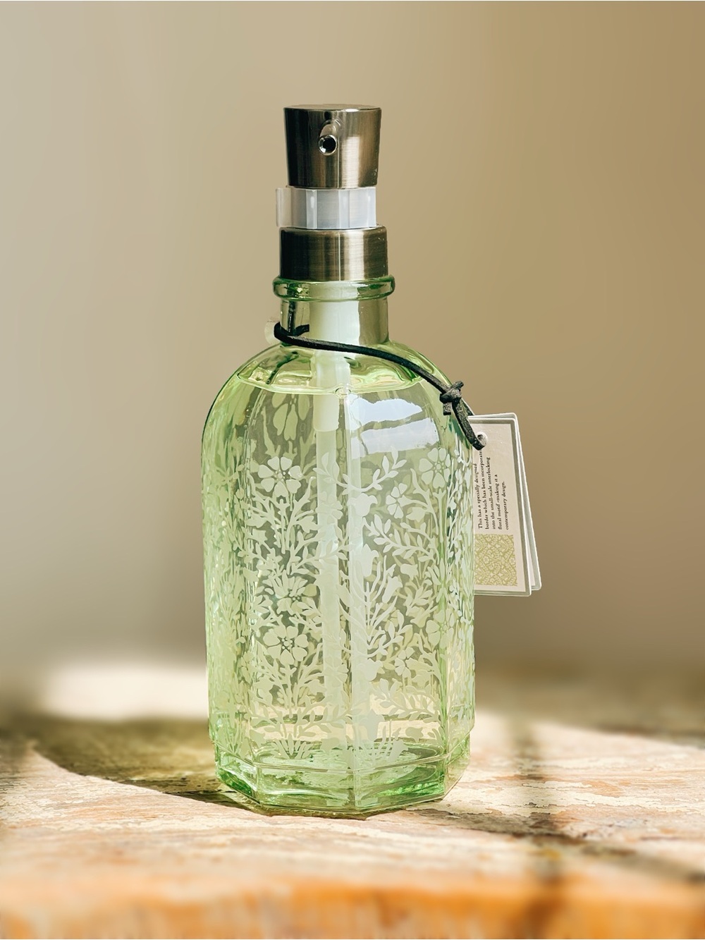 NEW Morris & Co Eucalyptus & Mint Hand Wash / Soap Bellflowers Glass Bottle 16OZ